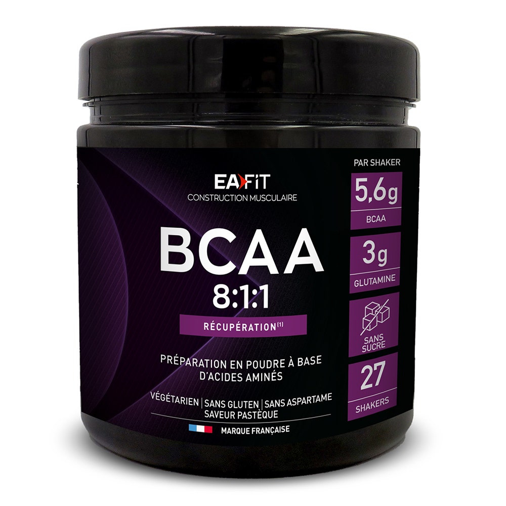 Eafit BCAA 8.1.1 Saveur Pastèque 275 g