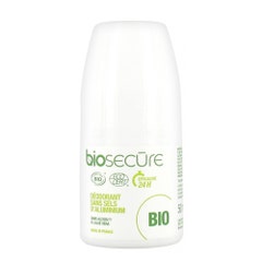 Bio Secure Deodorant Pierre d'Alun Aloe Vera Bio Parfum Pêche 50ml