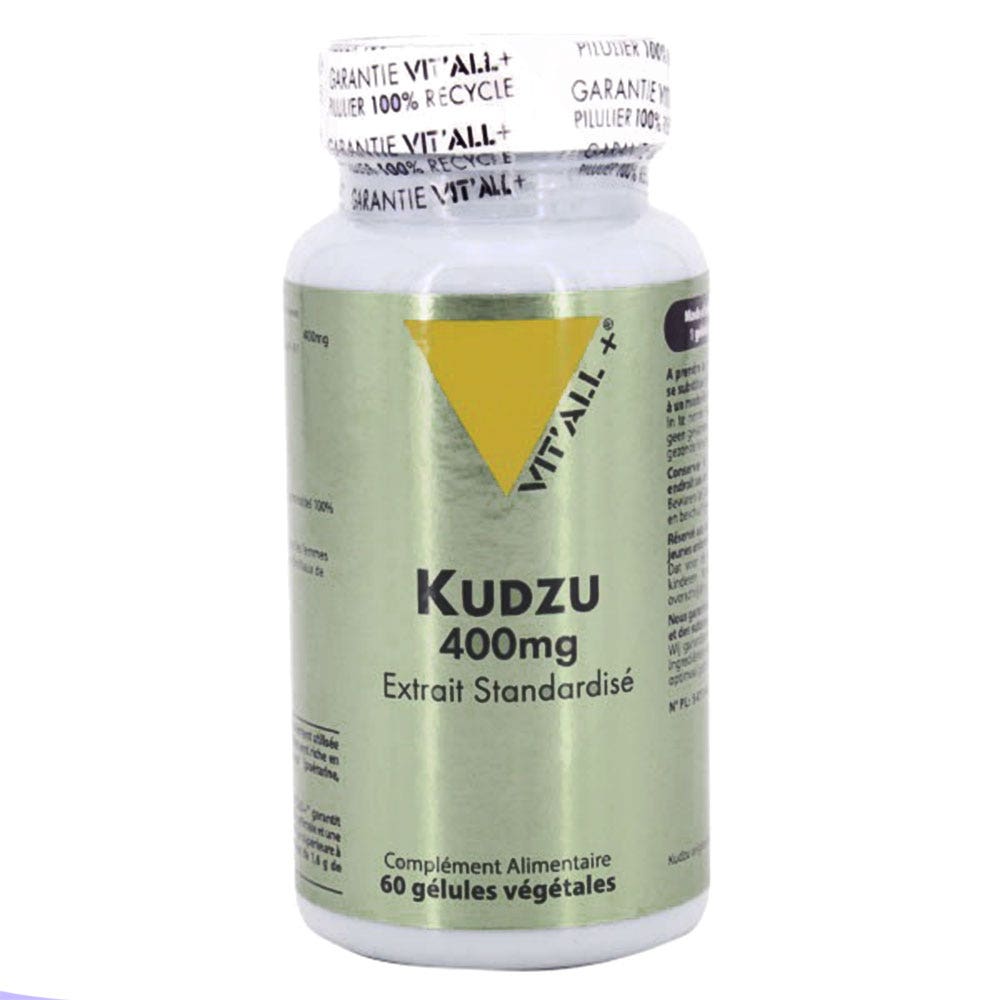 Vit'All+ KUDZU 400mg Extrait Standardisé x60 Gélules