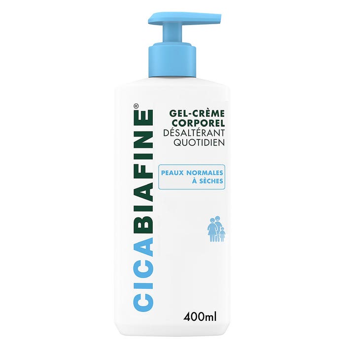 Cicabiafine Gel-creme Corporel Desalterant Quotidien Effet Fraicheur 400ml