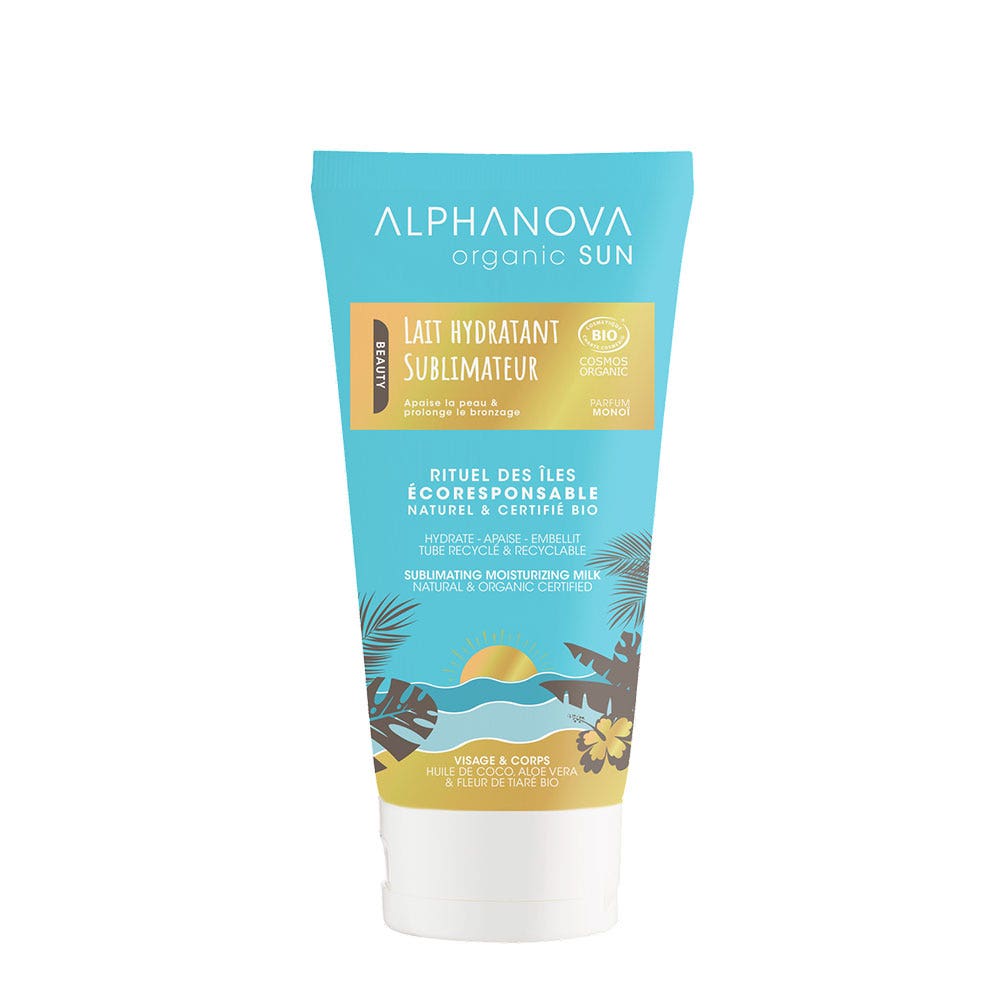 Alphanova Sun Lait Hydratant Sublimateur Bio 150ml