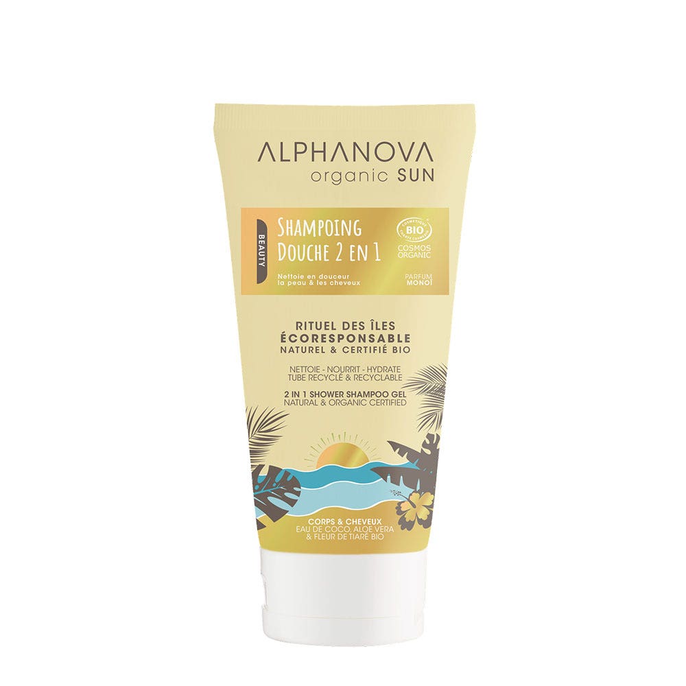 Alphanova Sun Shampoing douche 2 en 1 bio 150ml