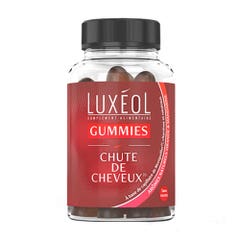 Luxeol Chute de cheveux Programme 30 jours 60 Gummies