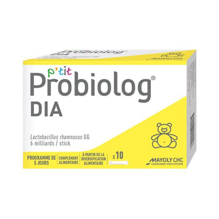 DIA Plus P'tit 10 sachets Probiolog Mayoly Spindler