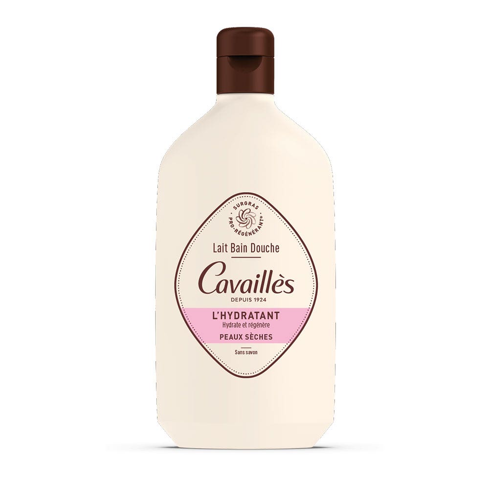 Rogé Cavaillès Lait Bain Douche L'Hydratant Peaux sèches 400ml