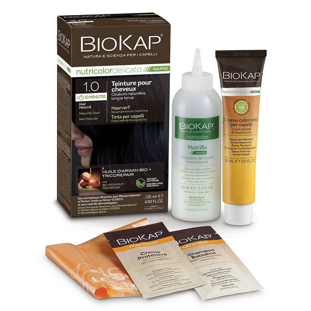 Biokap Nutricolor Delicato Rapid Teinture Pour Cheveux 135ml