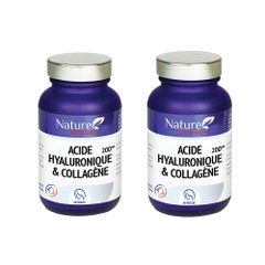 Nature Attitude Lot Acide Hyaluronique et Collagène 2x60 Gélules