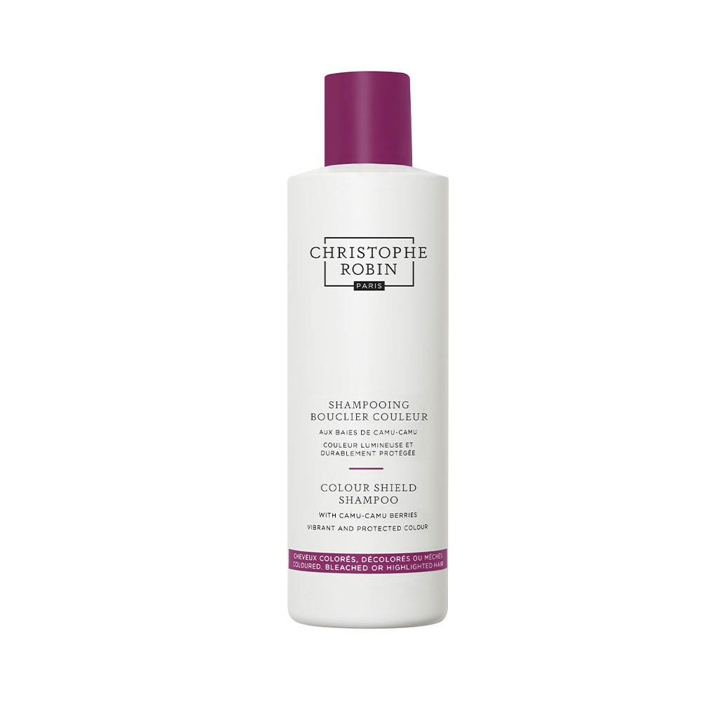 Christophe Robin Rituel Bouclier Couleur Shampooing aux baies de Camu Camu Cheveux colorés, décolorés méchés 250ml