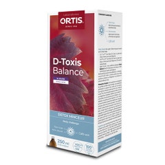 Ortis D-TOXIS Balance Bouteille Saveur Cerise 250ml