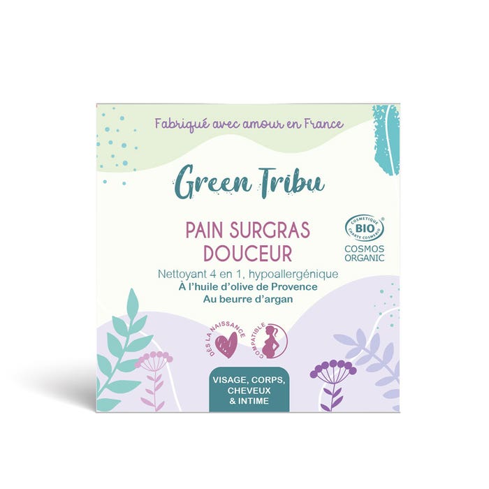 Green Tribu Pain Surgras Douceur 110g