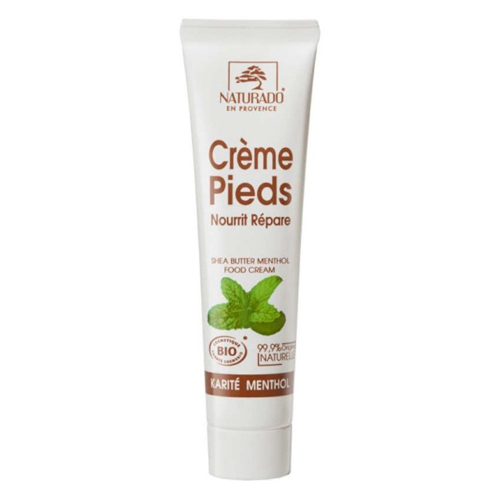 Naturado Crème Pieds Karité Menthol Bio Effet Fraicheur 40ml