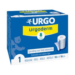 Urgo Sparadrap URGODERM Non Tissé Extensible 10m x10cm 1 rouleau