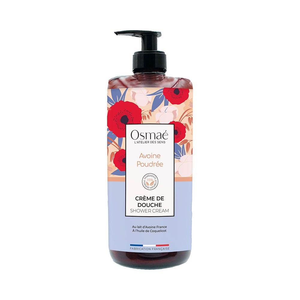 Osmae Crème de Douche Avoine Poudrée 1L