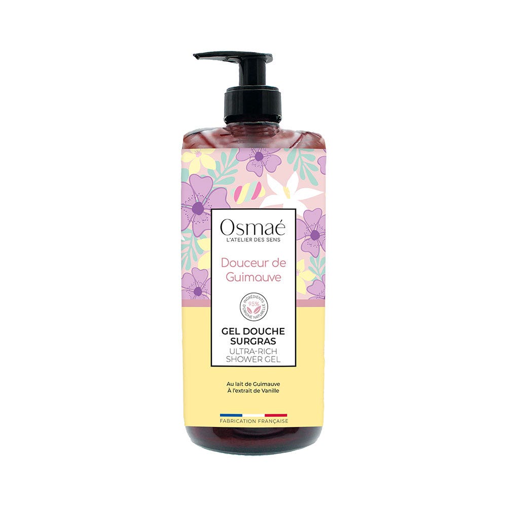 Osmae Gel Douche Surgras Douceur de Guimauve 1L