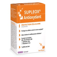 Ineldea Santé Naturelle Supleox® Antioxydant Protection cellulaire 30 Gélules