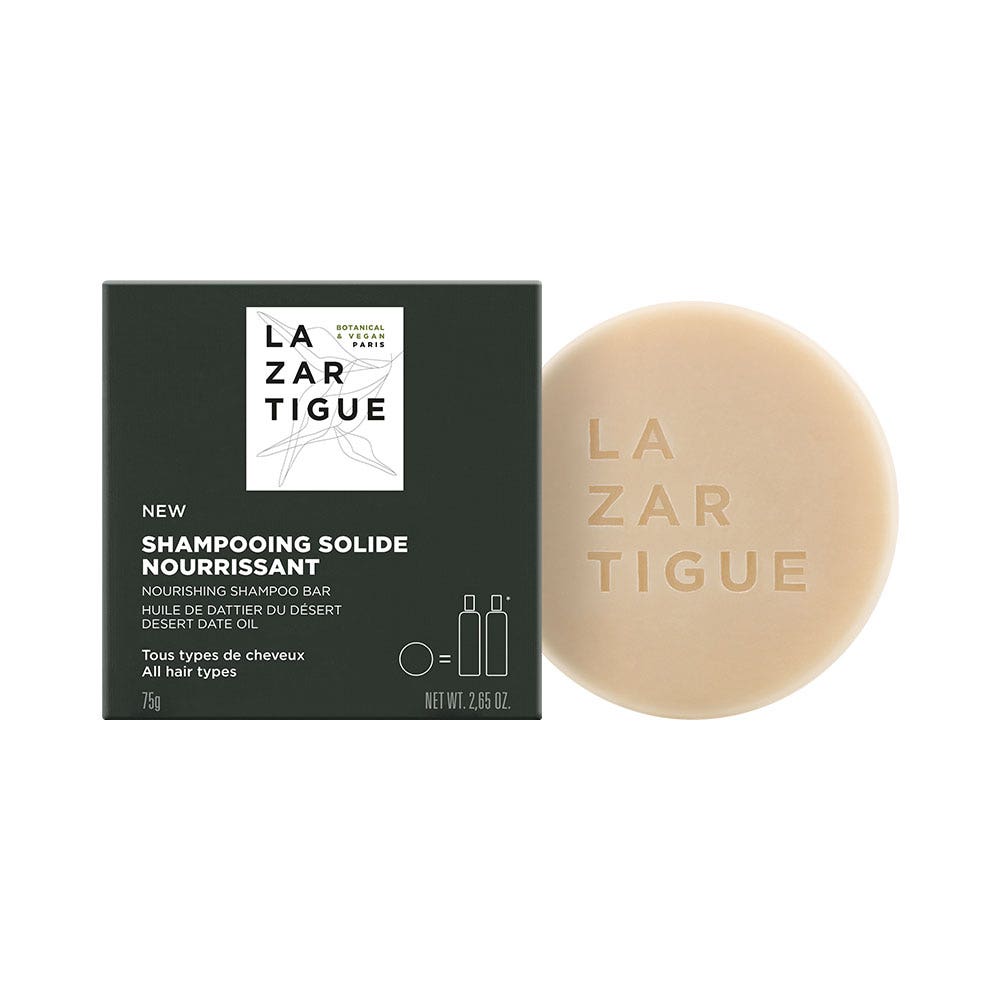 Lazartigue Shampooing Solide Nourrissant 75g