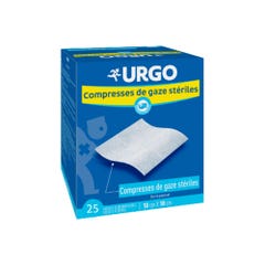 Urgo Compresses Stériles 10cm x 10cm x25