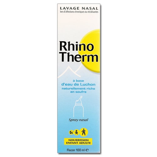 Rhino Therm Spray Nasal Nourrisson Enfant Adulte 100ml Omega Pharma
