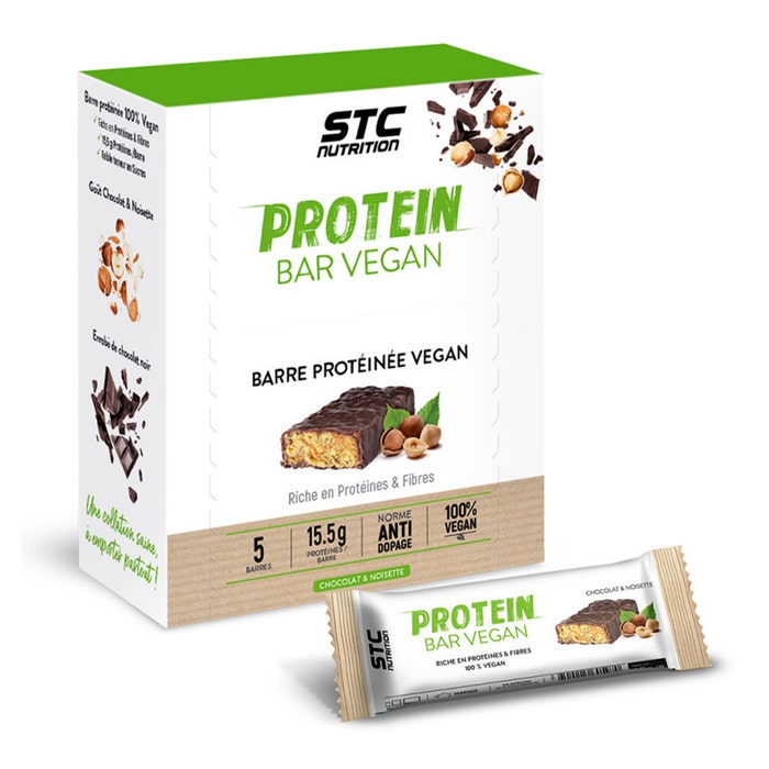 Ineldea Santé Naturelle Protein Bar Vegan 5x15.5g
