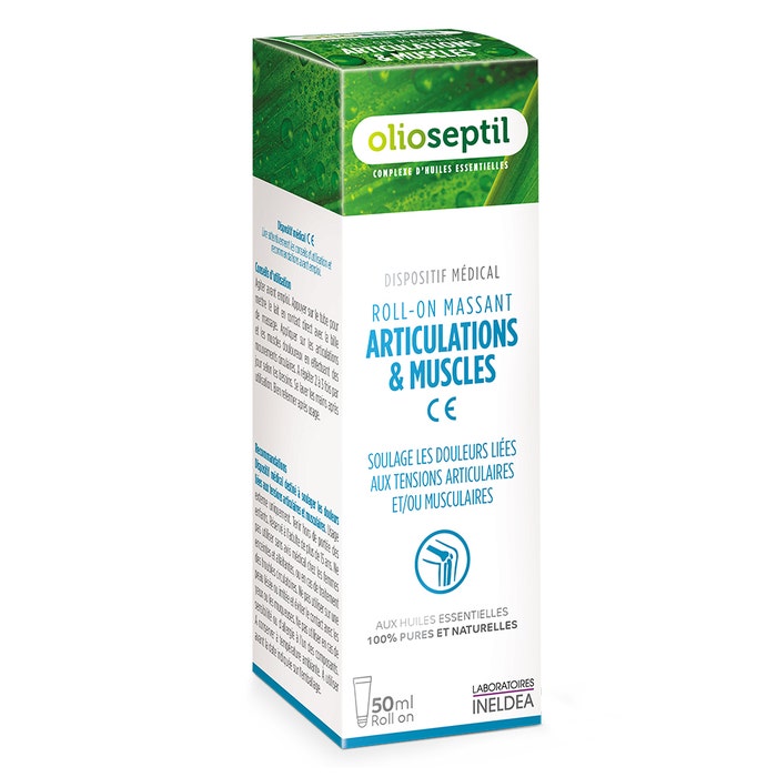 Olioseptil Roll’on Articulations Et Muscles 50ml