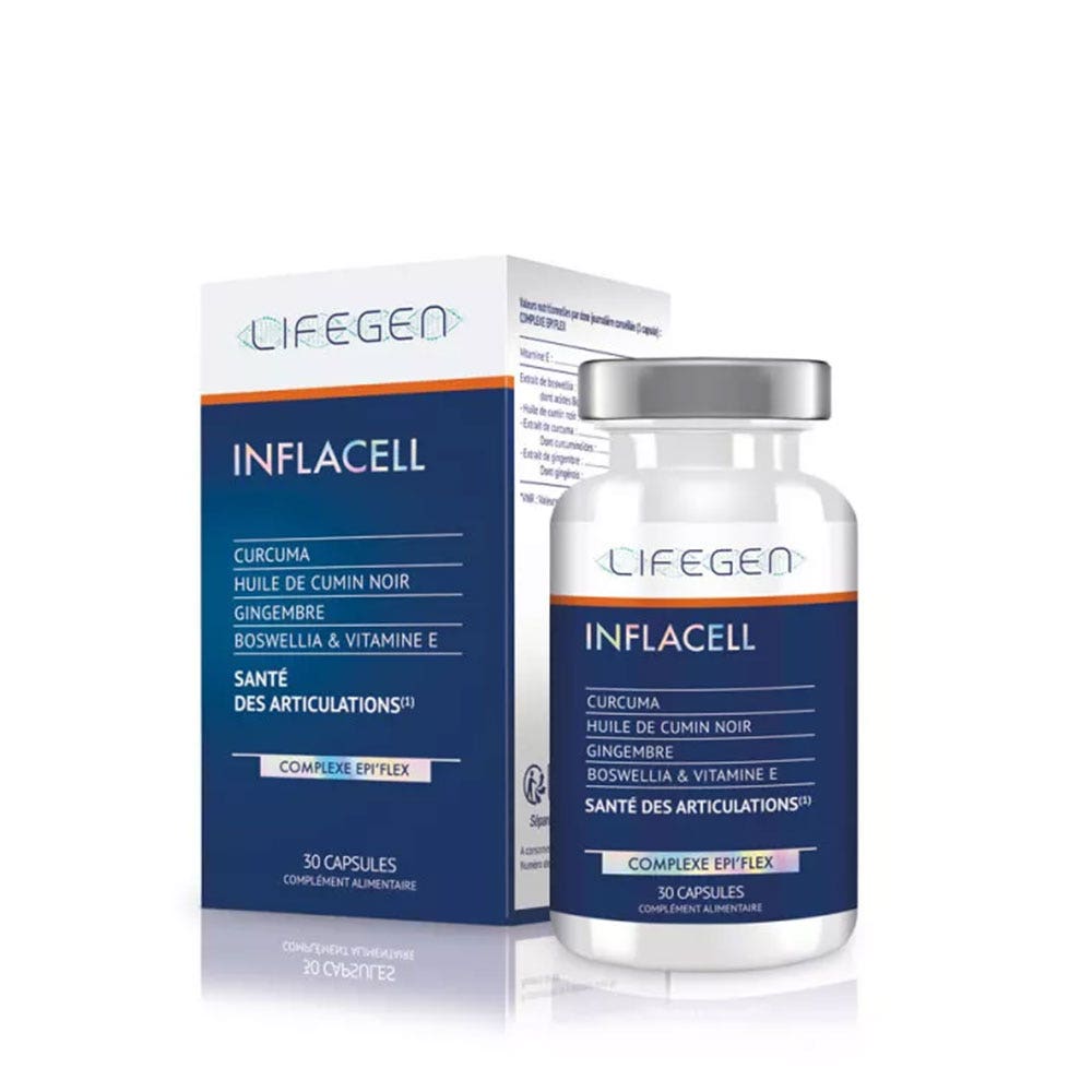 Biocyte Lifegen Inflacell x30 capsules - Easypara