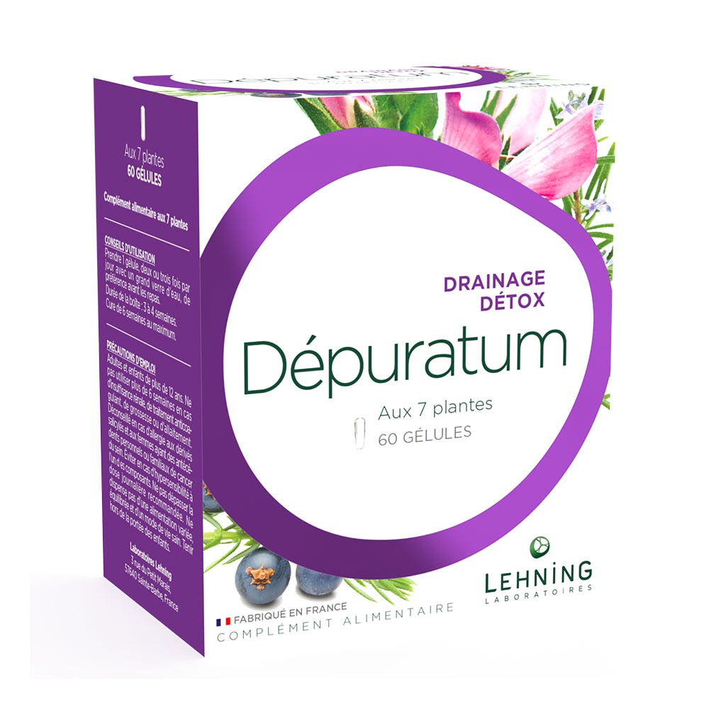 Lehning Dépuratum x60 gélules