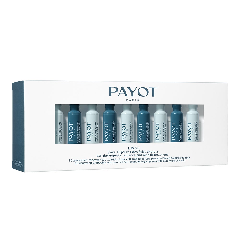 Payot Lisse Cure 10 Jours Rides Éclat Express x 20 ampoules