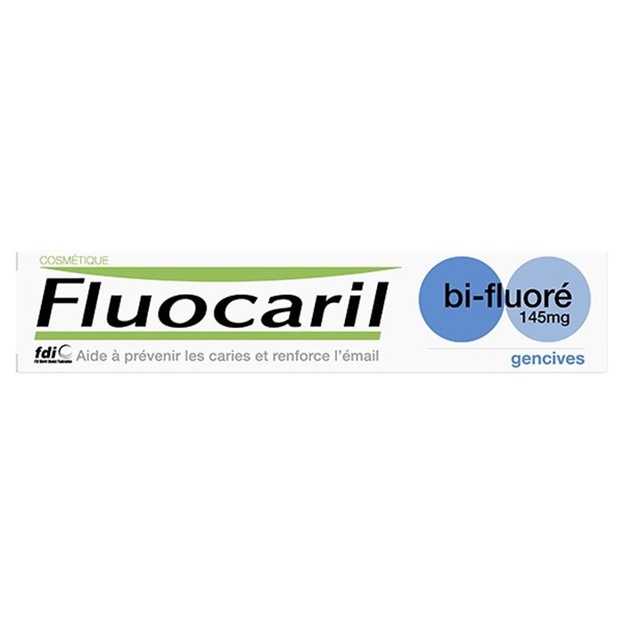 Dentifrice gencives bi-fluoré 145mg 75ml Gout Menthe Fluocaril