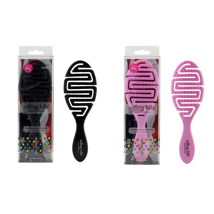Brosse A Cheveux Séchage Rapide Quick And Dry Maze Rolling Hills