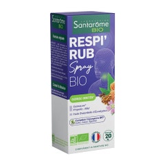 Santarome Spray Respi'Rub Bio Gorges irritées 20ml