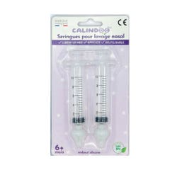 Calindoo Seringues pour lavage nasale x2