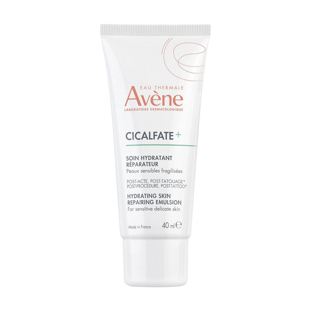 Avène Cicalfate Soin hydratant réparateur POST-ACTE, POST-TATOUAGE 40ml
