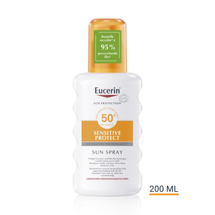 Eucerin Sun Protection Sensitive Protect Spray Spf50+ 200ml