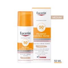 Eucerin Sun Protection Pigment control Gel-Crème SPF50+ Teinté 50ml