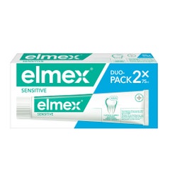 Elmex Dentifrice Sensitive 2x75ml