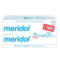 Meridol Dentifrice Pur 2x75ml