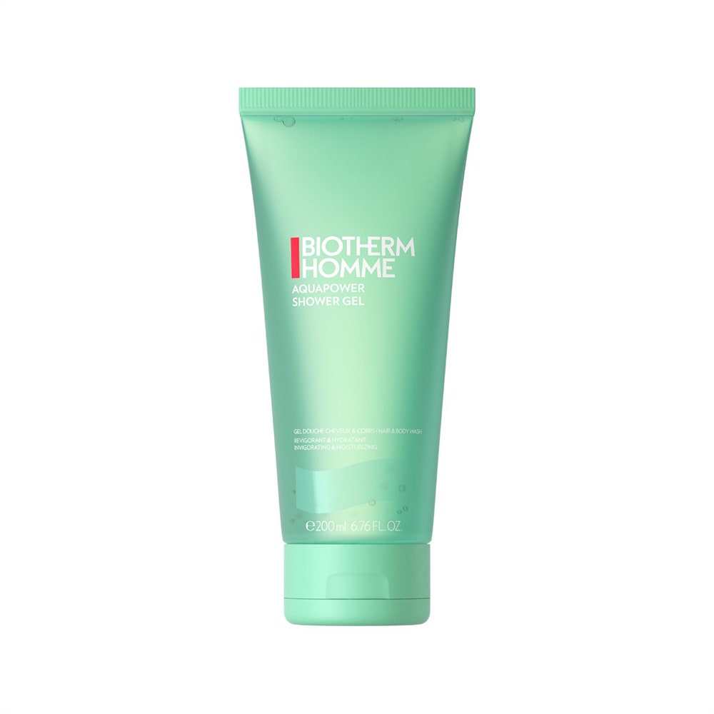 Biotherm Aquapower Gel Douche revigorant et hydratant Cheveux et corps Homme 200ml