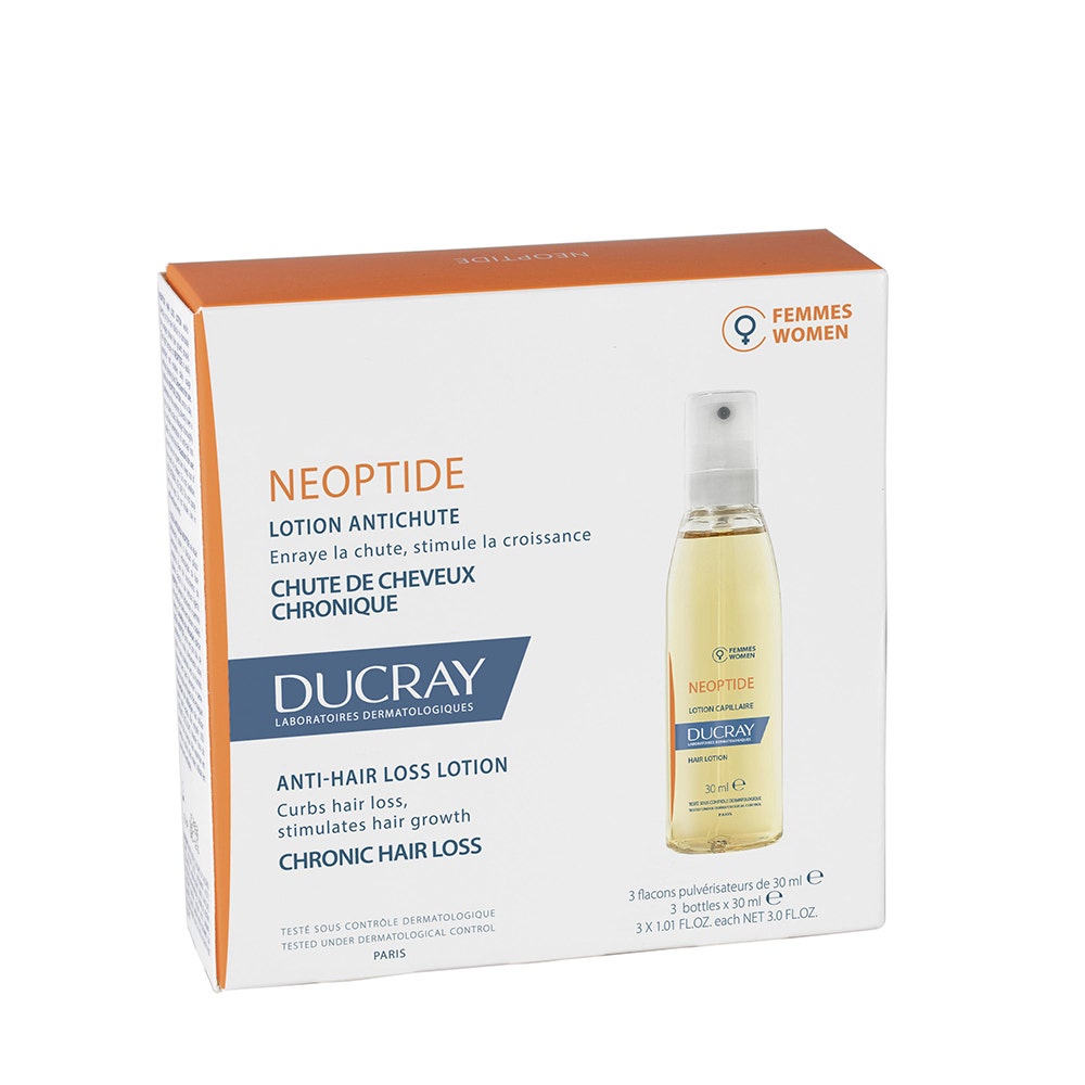 Ducray Femme Lotion Antichute De Cheveux Chronique 3x30ml