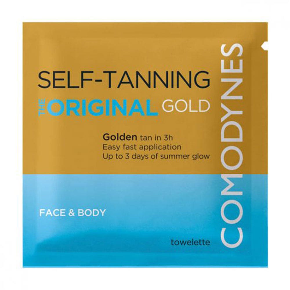 Comodynes Lingettes Autobronzantes The Original Gold x8