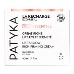 Patyka Lift Essentiel Recharge Crème Riche Lift Eclat Fermeté Bio Peaux Sèches
