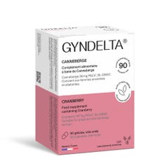 Ccd Gyndelta Canneberge 90 gélules