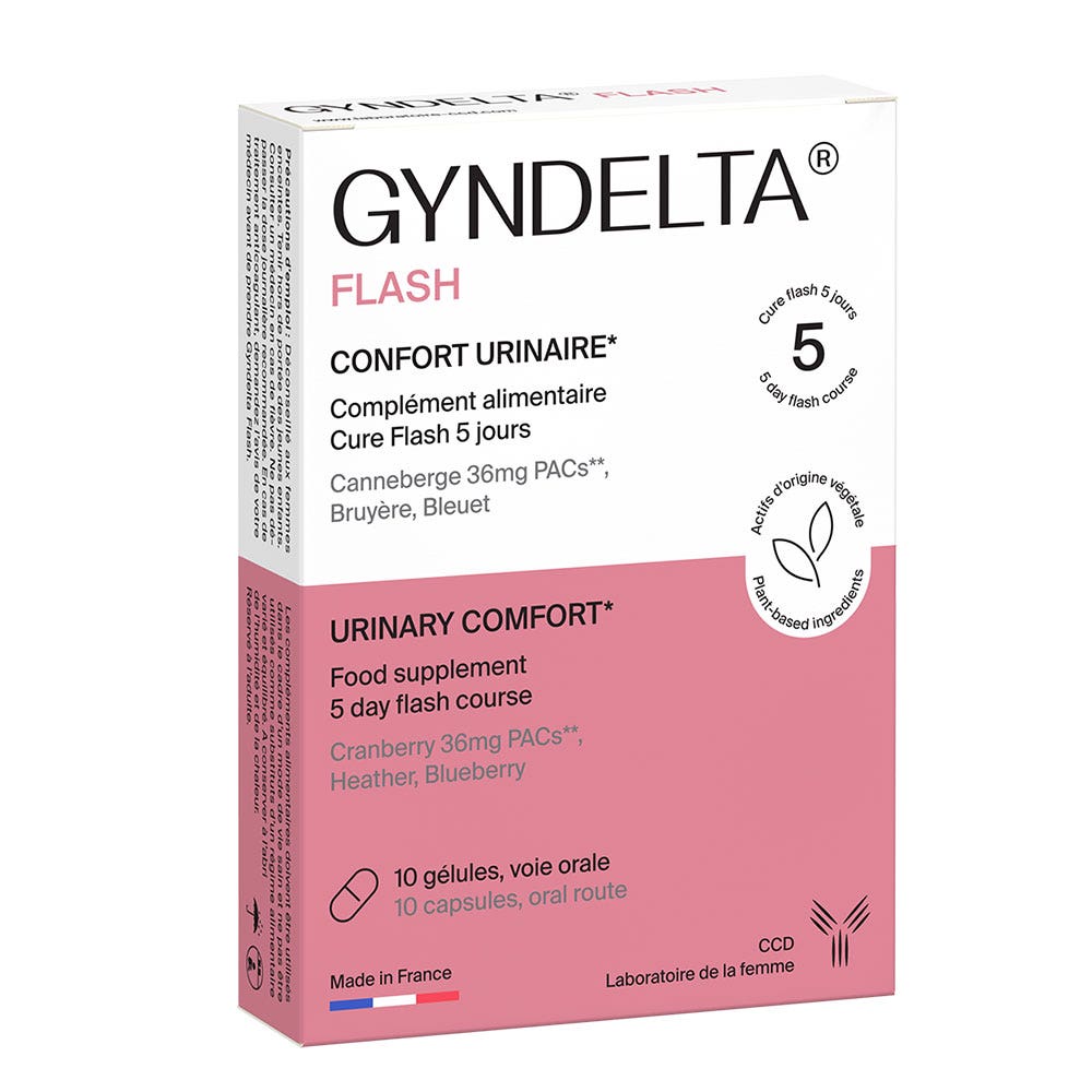 Ccd Gyndelta Flash 10 gélules