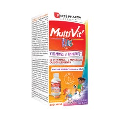 Forté Pharma MultiVit'4G Sirop Enfant Vitamines et Immunité Kids Vitamines et Vitalité 150ml