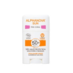 Alphanova Stick Solaire Pink Spf50+ Bio Sun Visage 12g