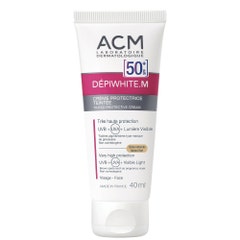 Acm Depiwhite.M Creme Protectrice Teintee Protection Spf50+ 40ml