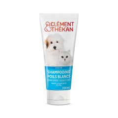 Clement-Thekan Shampooing Poils Blancs Chien et Chat 200ml