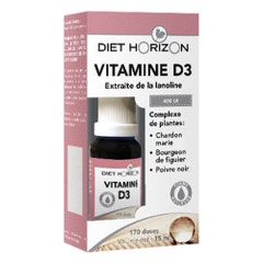Diet Horizon Vitamine D3 170 Doses