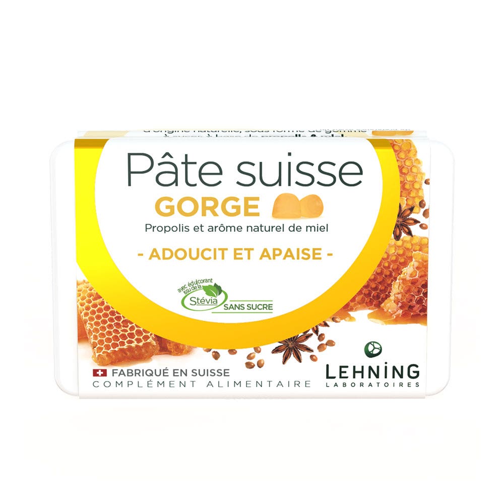 Lehning Pâte Suisse Gorge x40 gommes