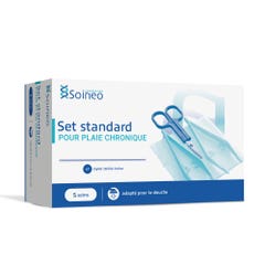 Soineo Sets Standard pour plaies chroniques x5