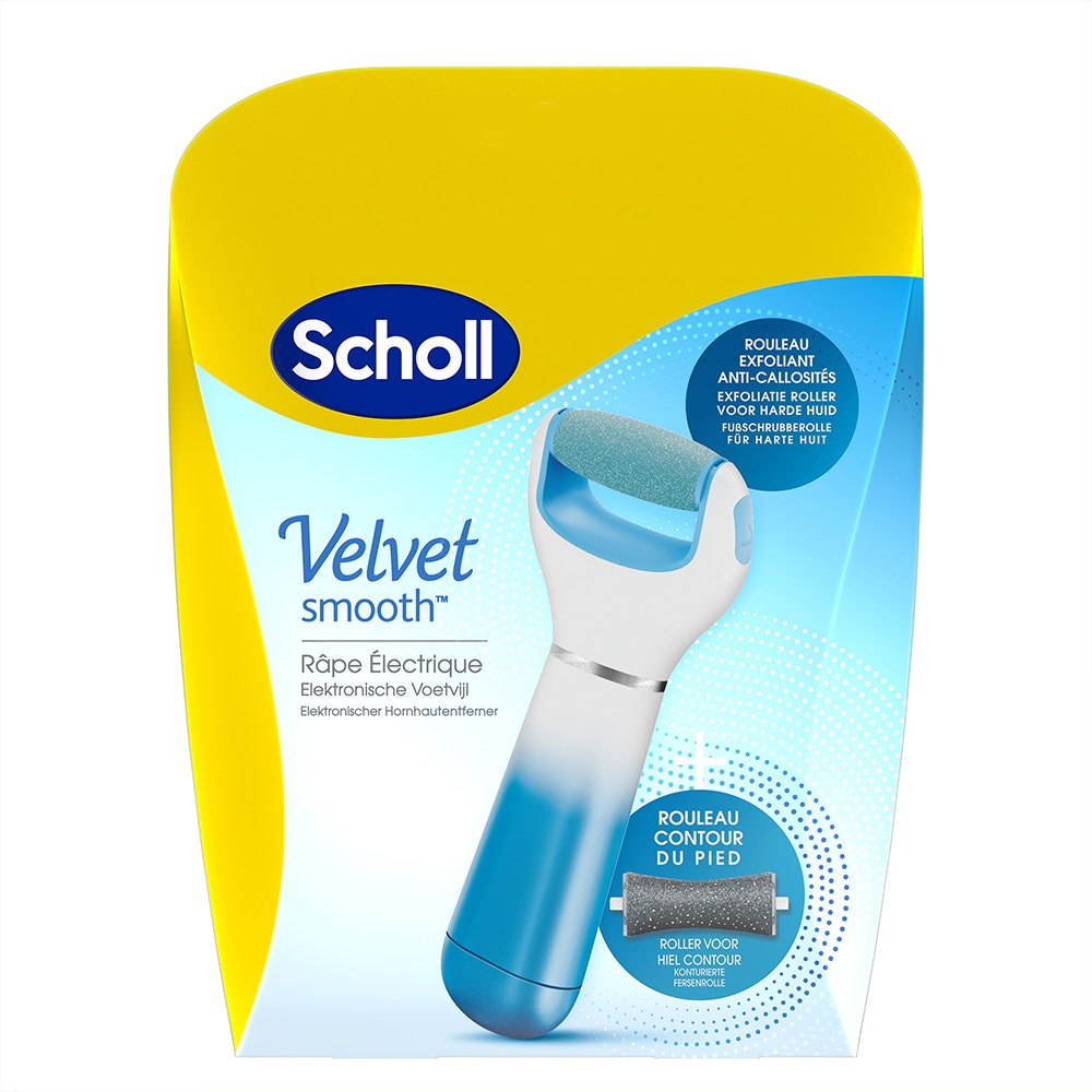 Scholl Râpe Electrique Exfoliante & Contour Pied
